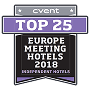 Cvent Top 25 Europe Meeting Hotels 2018
